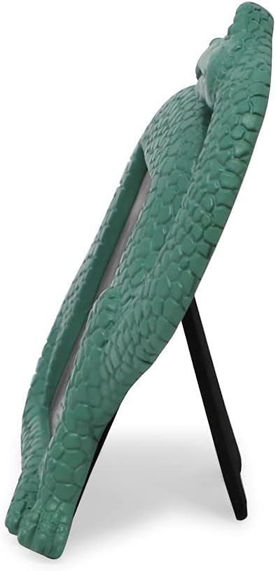 Isaac Jacobs Resin Dinosaur Picture Frame Brontosaurus Green