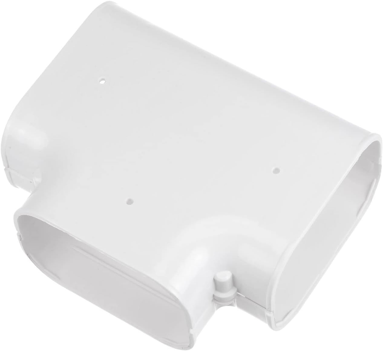 PATIKIL 4 Inch PVC Decorative Line Cover White