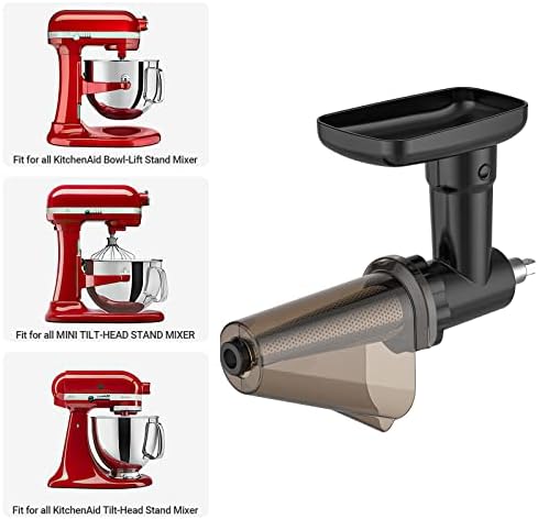 InnoMoon Fruit Vegetable Strainer and Meat Grinder for Kitchenaid Stand Mixer