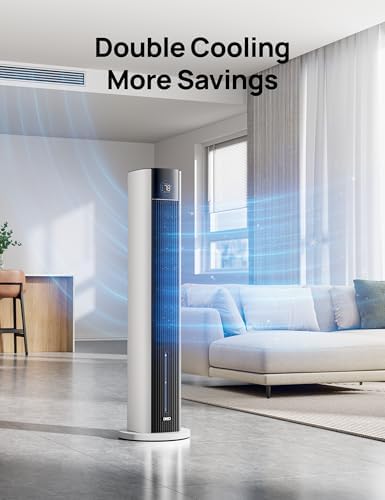 Dreo Evaporative Air Cooler 43 Floor Fan with APP Control