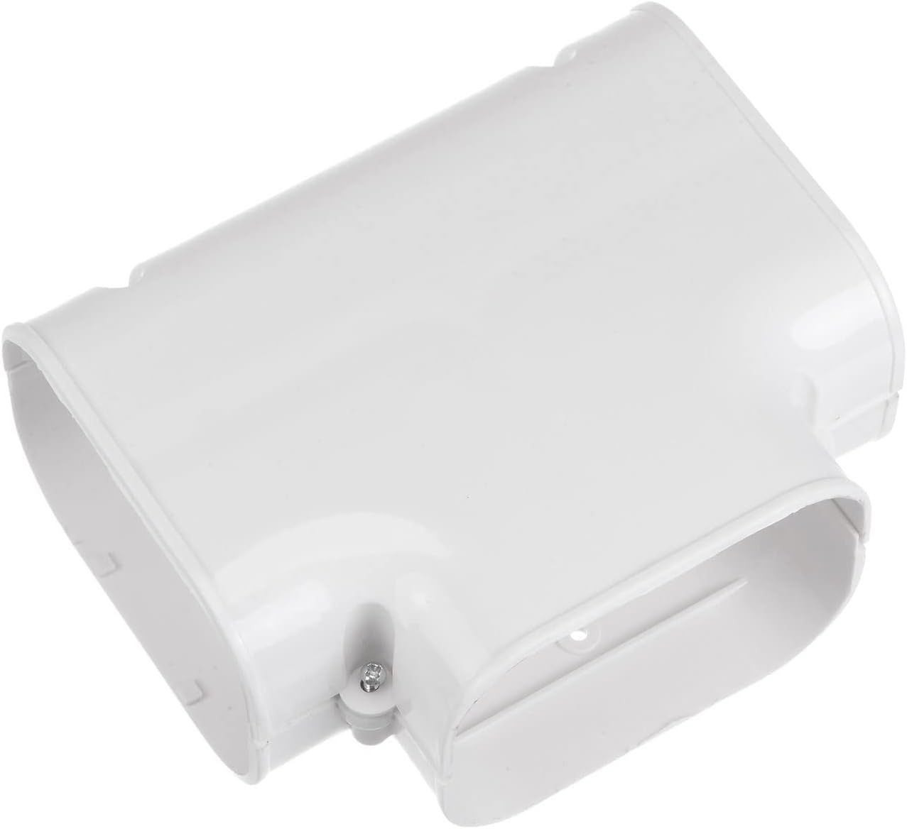 PATIKIL 4 Inch PVC Decorative Line Cover White
