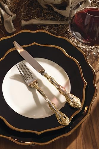 Lenox Contempo Luxe Dinner Plates Set of 4 Black