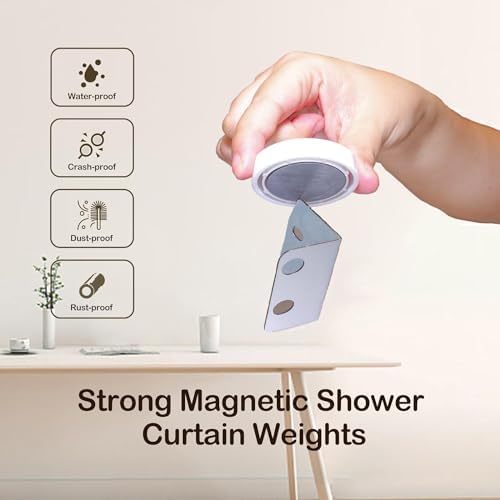 12 PCS Heavy Duty Magnetic Shower Curtain Weights