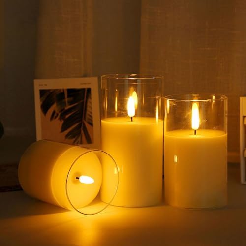 Hurricane Candle Holder Clear Glass 6PCS