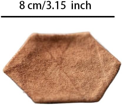 2pcs Fabric Coasters for Drinks Heat Resistant