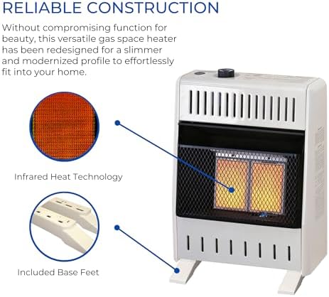 ProCom ML100TPA B Ventless Propane Infrared Space Heater 10000 BTU