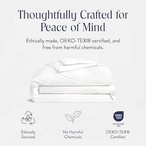 Brooklinen Luxury Percale Duvet Cover White