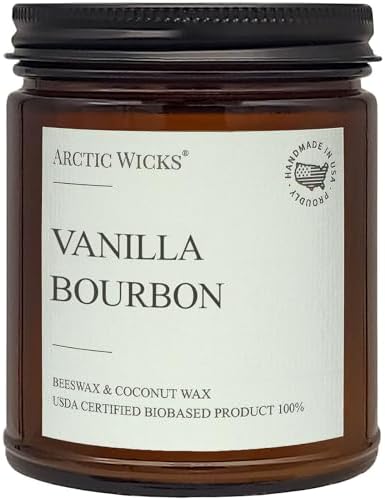 Vanilla Bourbon Candle by Arctic Wicks 9oz