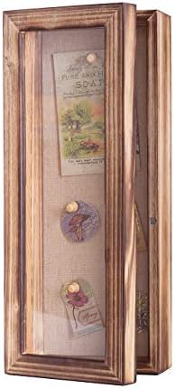 Freezing Point Shadow Box Frame 5x125 Flower Display Case