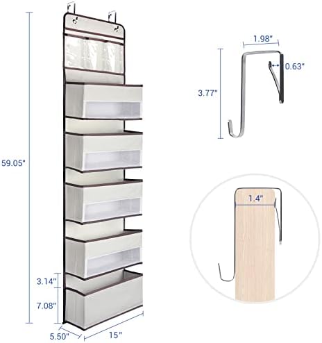 NesTidy 6 Layer Door Organizer Storage