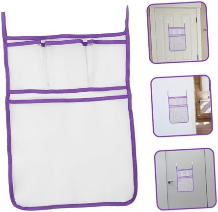 Hanging Shower Organizer Mesh Bag For Bathroom Storage