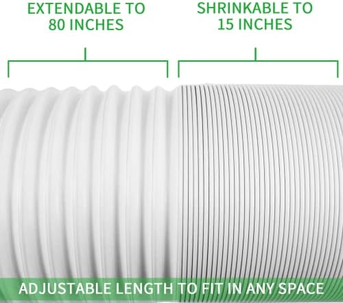 Foozet 59 Inch AC Hose with Anti-Clockwise Thread