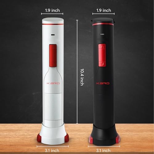 Rechargeable Electric Wine Opener With Foil Cutter