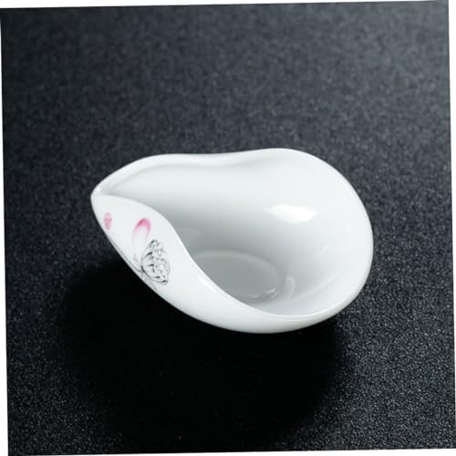 LIFKOME Tea Spoon Ceramic Leaf Dispenser Scoop Set