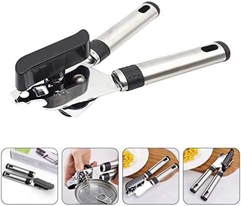 Hemoton 1Pc Manual Can Opener Stainless Steel