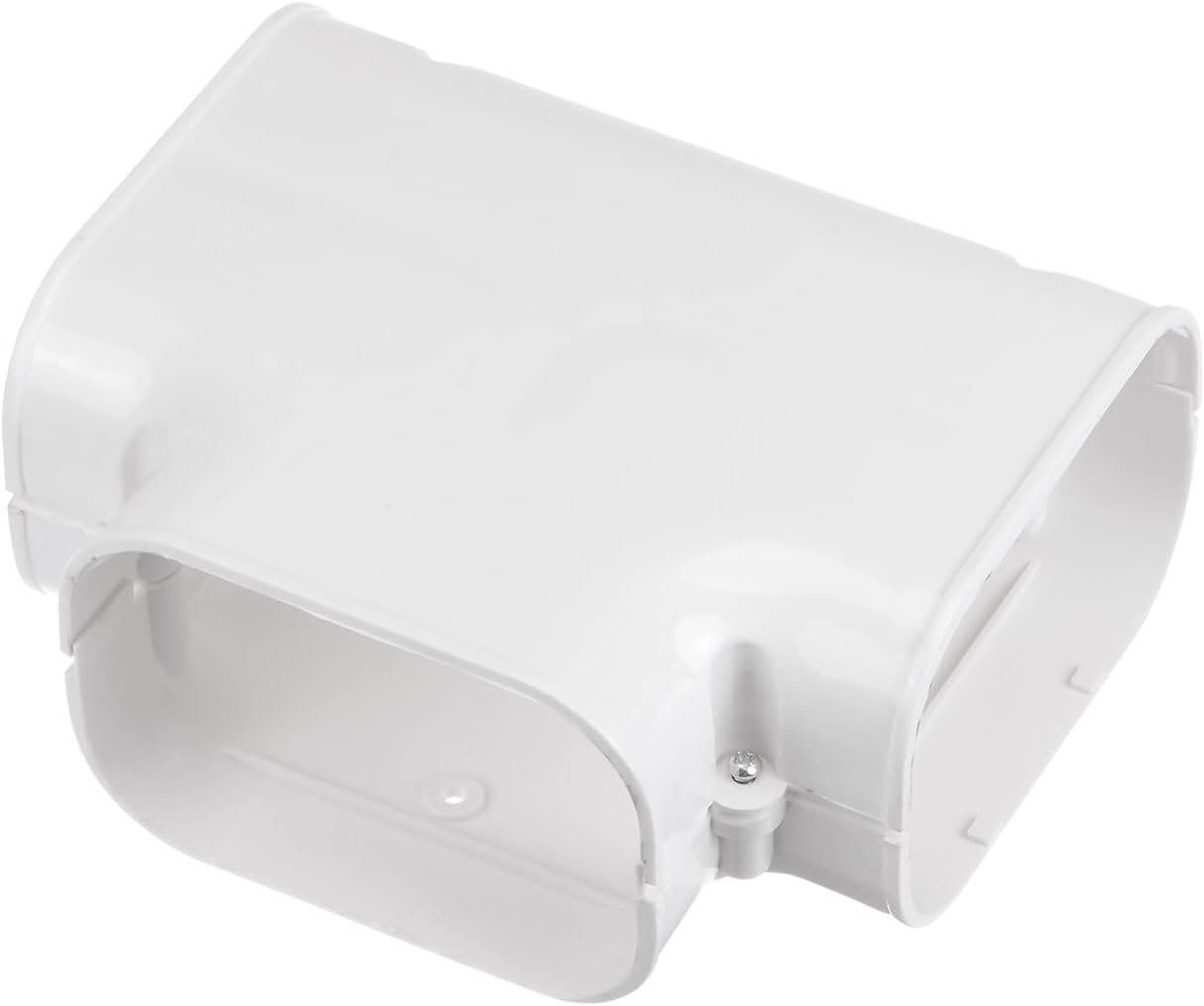 PATIKIL 4 Inch PVC Decorative Line Cover White