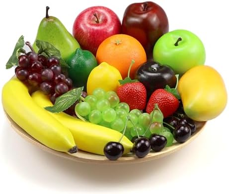 20 Pcs Realistic Fake Fruit Decoration Set
