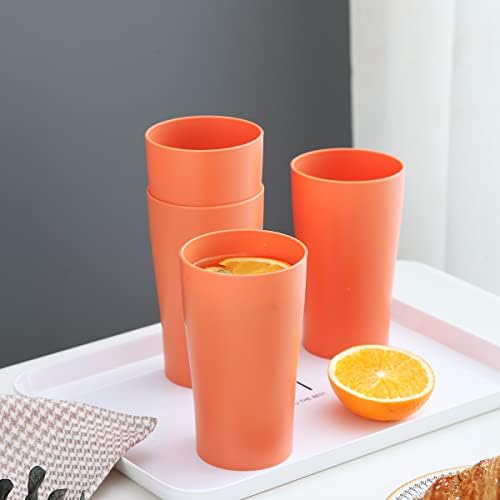 Kyraton 8-Piece Reusable PP Drinking Cup Set
