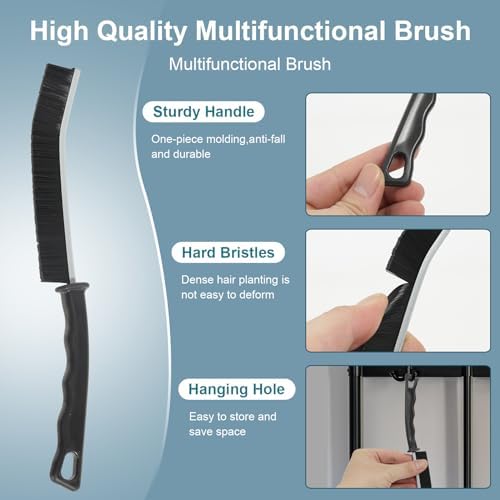 BUERWAY 3 Pcs Gap Cleaning Brush Tool Set