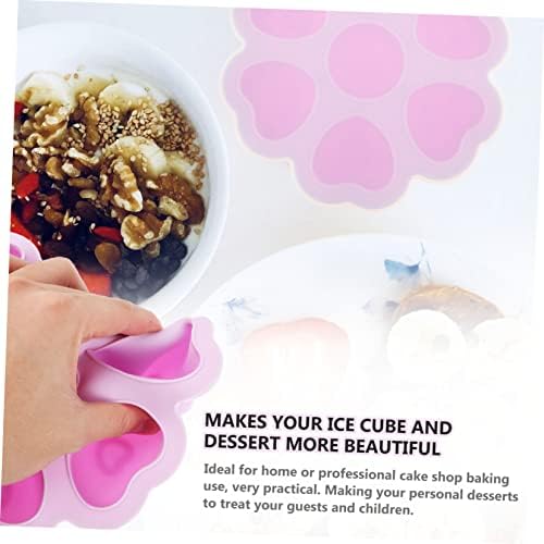 DOITOOL Purple Silicone Ice Cube Maker Set