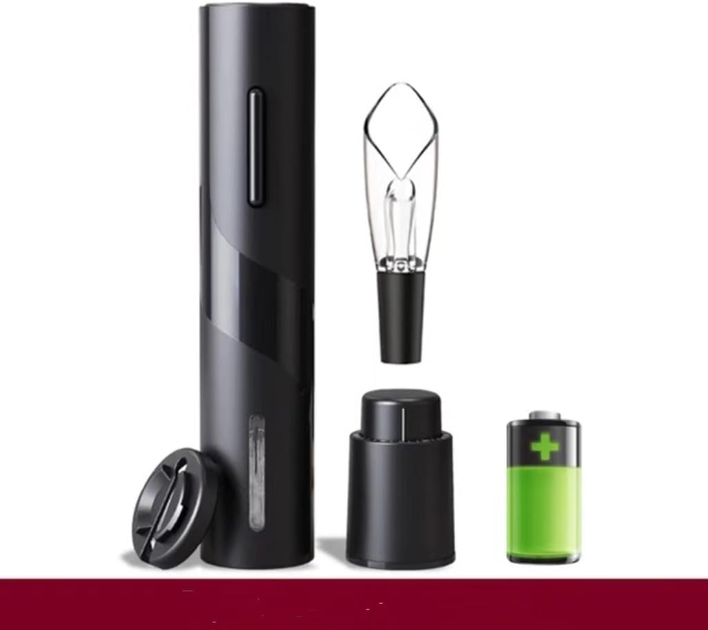 Electric Wine Bottle Opener with Cork Remover