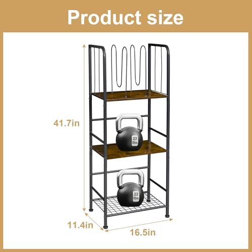 Durable 3-Tier Metal Towel Rack for Bathroom and Pool