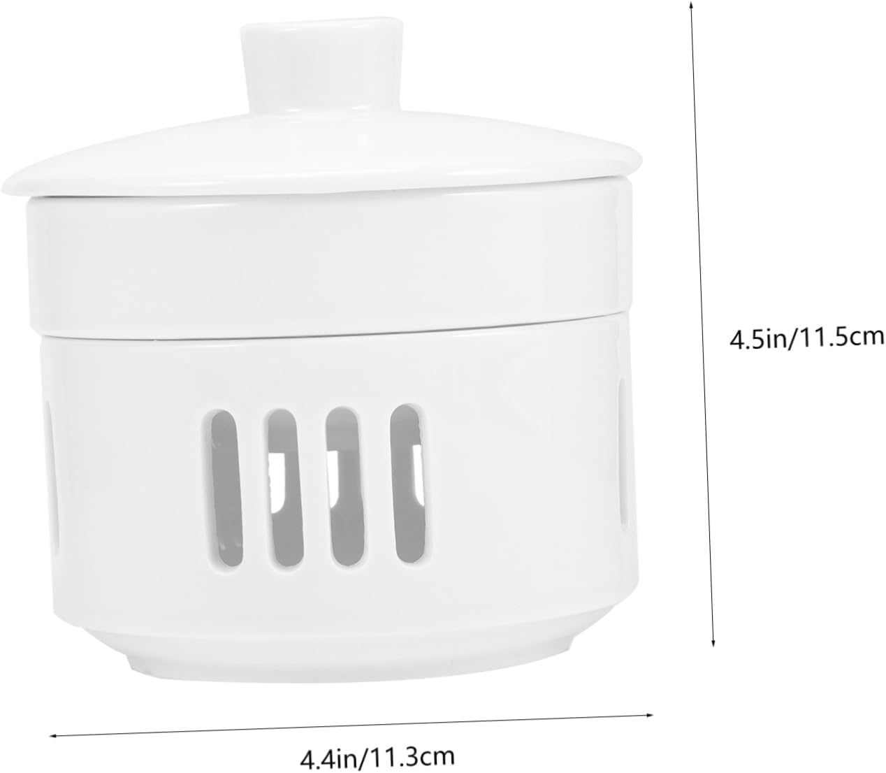 IMIKEYA Ceramic Stew Pot with Heating Base