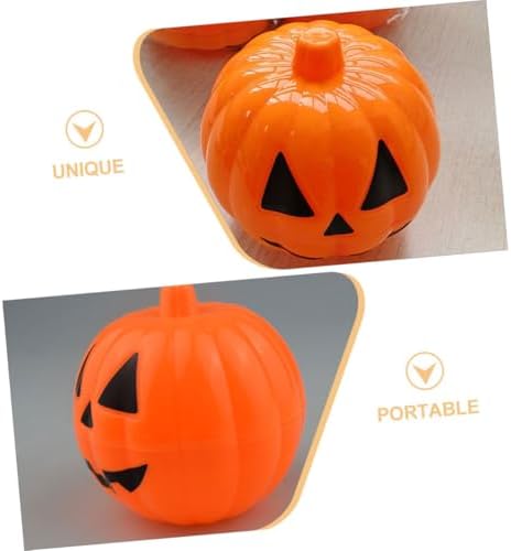 40pcs Halloween Pumpkin Candy Box for Party Favors and Treats