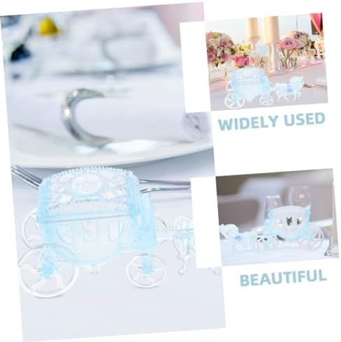 2pcs Carriage Candy Box Creative Wedding Favor Containers