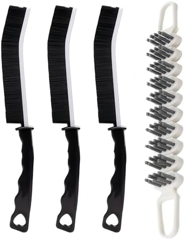 POPGIO Crevice Flexible Cleaning Brush Set 4 Pcs