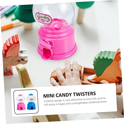 2pcs Twist Candy Machine Piggy Bank Mini Candy Catching Toy for Kids