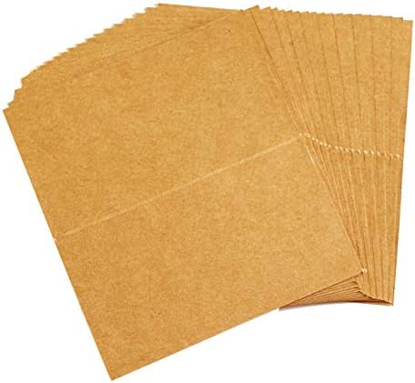 MATICAN 100 Count Kraft Place Cards for Weddings and Events