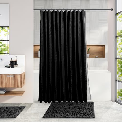 Clara Clark 22PC Black Bathroom Accessory Set