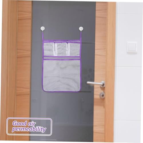 PRETYZOOM Hanging Shower Organizer Mesh Storage Bag