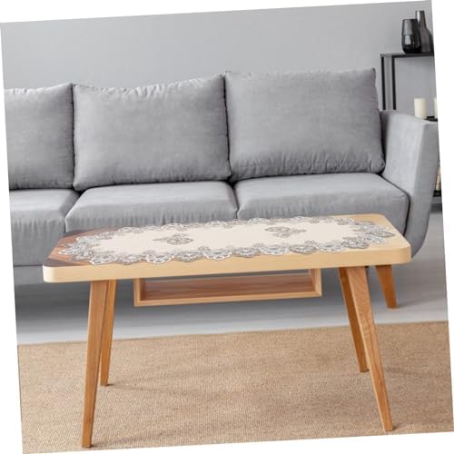 Elegant Lace Table Runner for Oval Tables