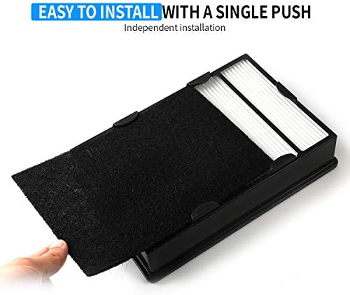 True HEPA Filter B 4 Pack Carbon Pre Filter 4 Pack for Holmes HAPF600 HAPF600D HAPF600D-U2