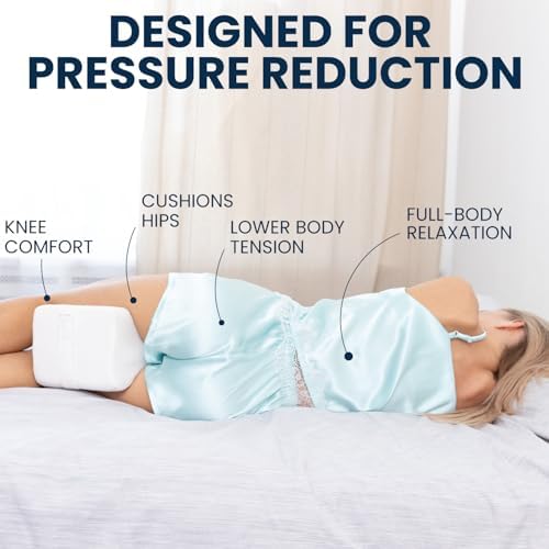 Everlasting Comfort Memory Foam Leg Pillow for Side Sleepers