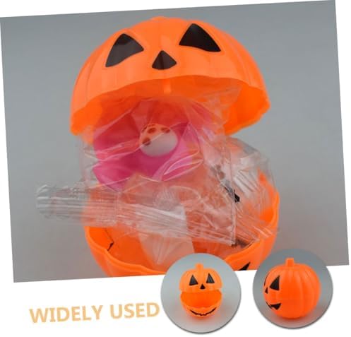 40pcs Halloween Pumpkin Candy Box for Party Favors and Treats