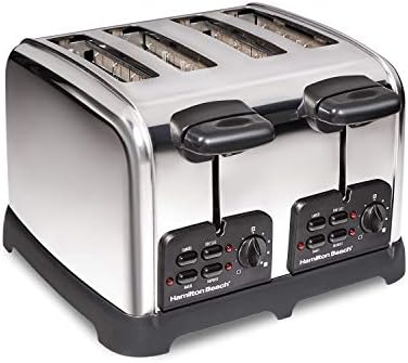 Hamilton Beach Retro Toaster with Wide Slots and Electric Can Opener