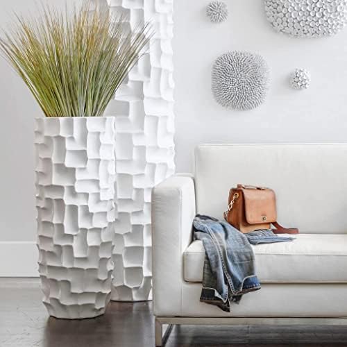 Hosley Set of 2 Nimbus Wall Decor White 425 Inch