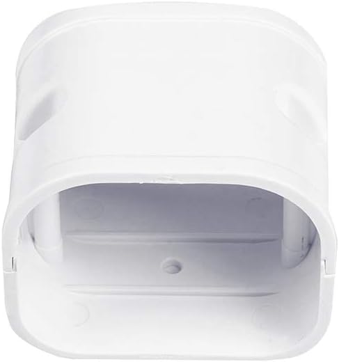 LyPrem PVC Line Cover Kit for Air Conditioners 63 Coupling White