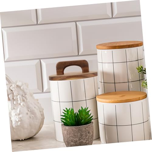 Wooden Lid Storage Jar Multipurpose Canning Covers