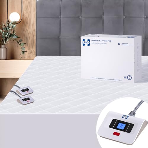 Sealy Heated Mattress Pad King Size 78x80 Inch