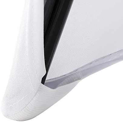 Peomeise Stretch Spandex Chair Covers for Wedding Events 12pcs