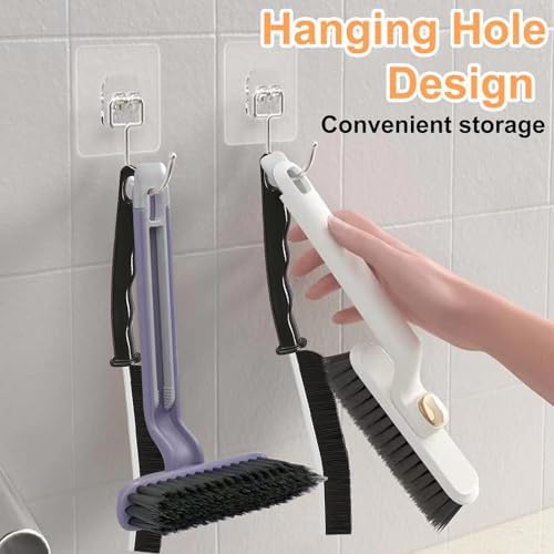 4 PCS Multi-Function Crevice Brush Kit for Kitchen and Bathroom Cleaning