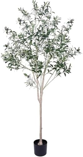 6FT Artificial Olive Tree for Living Room Decor
