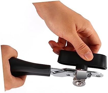 Stainless Steel 1pc Electric Jar Lid Opener Black