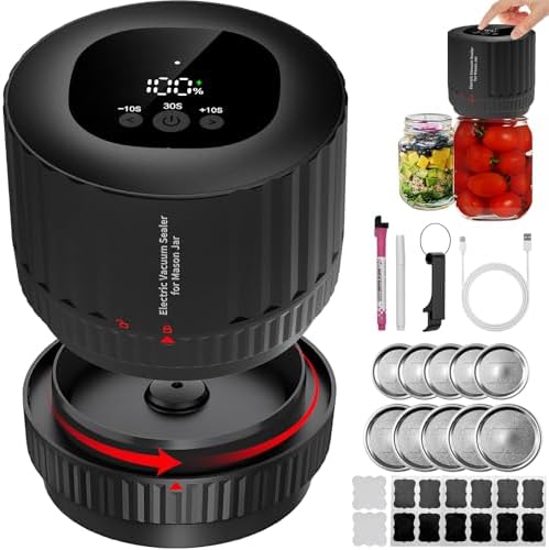 Wizcave Mason Jar Vacuum Sealer Kit