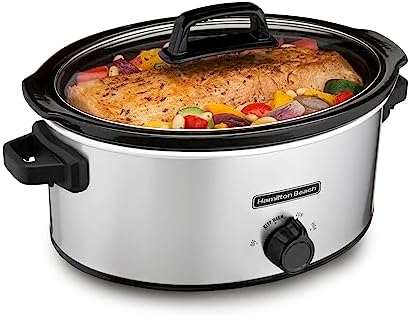 Hamilton Beach Smooth Touch Can Opener 6-Quart Slow Cooker