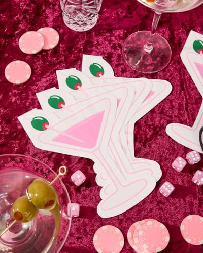 Xo Fetti Dirty Martini Napkins - 25pcs 3-ply Set